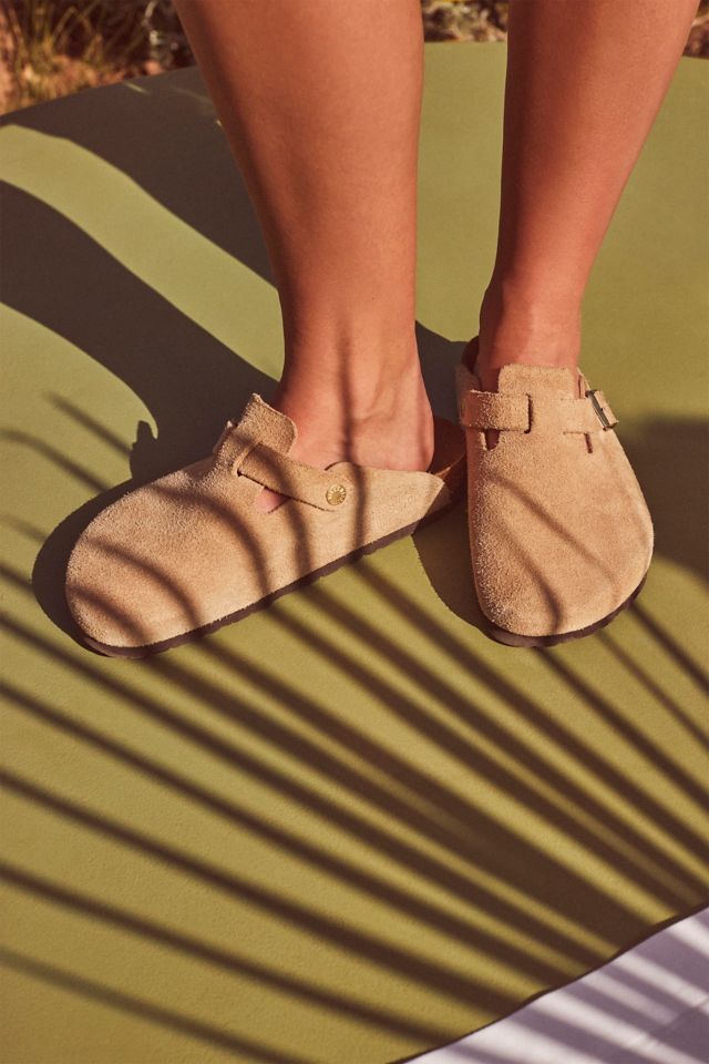 Suede best sale birkenstock clogs