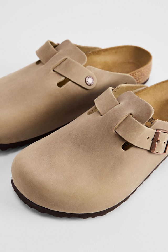 Birkenstock Boston Oiled Tobacco Leather Clogs #3