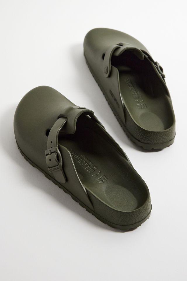 Birkenstock Boston Khaki EVA Clogs #4