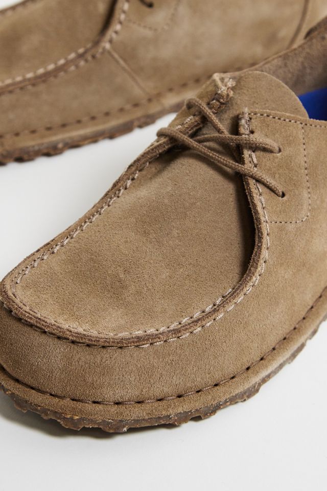 Birkenstock Utti Taupe Lace Suede Shoes #2