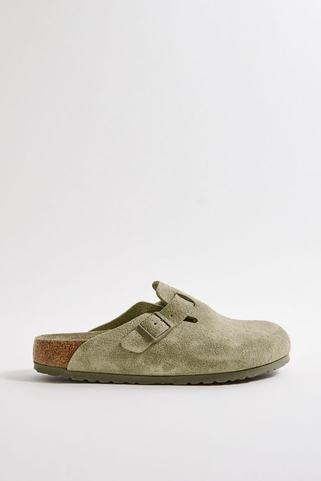 Birkenstock Boston SFB Faded Khaki Clogs #2
