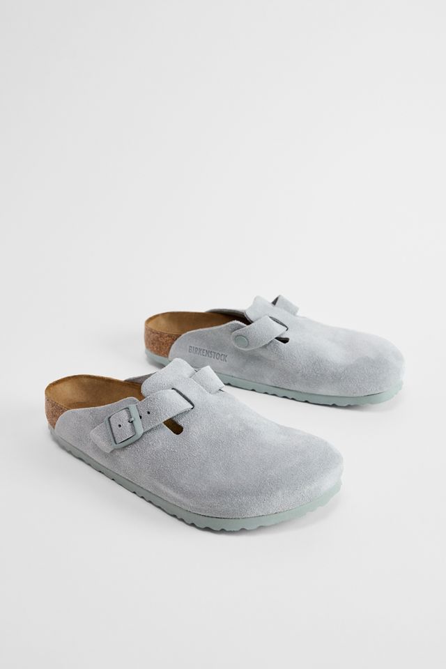 Birkenstock Sage Boston Wildleder Clogs #1