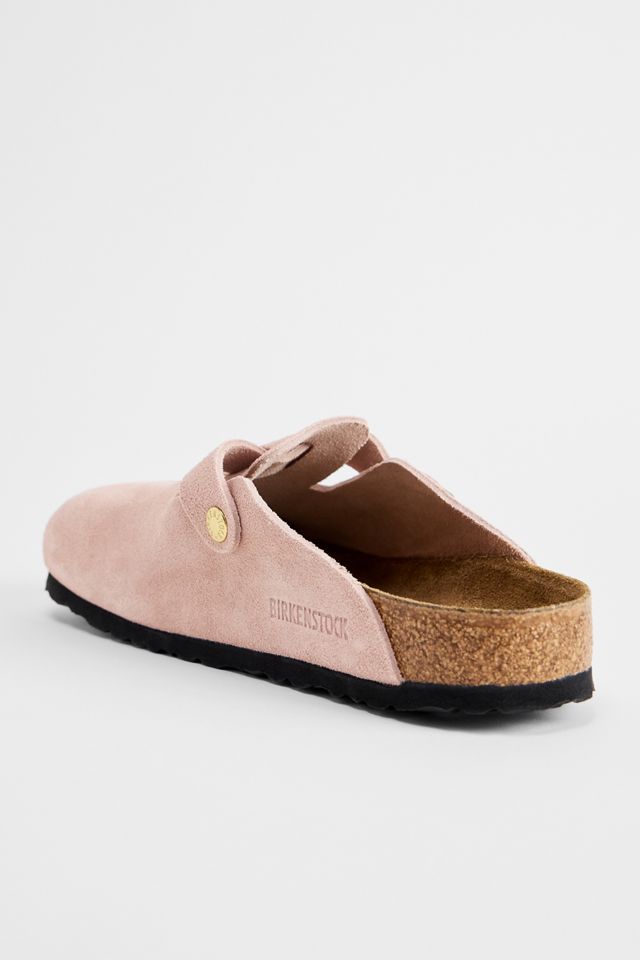 Zuecos Boston de Gamuza Rosa Birkenstock #3