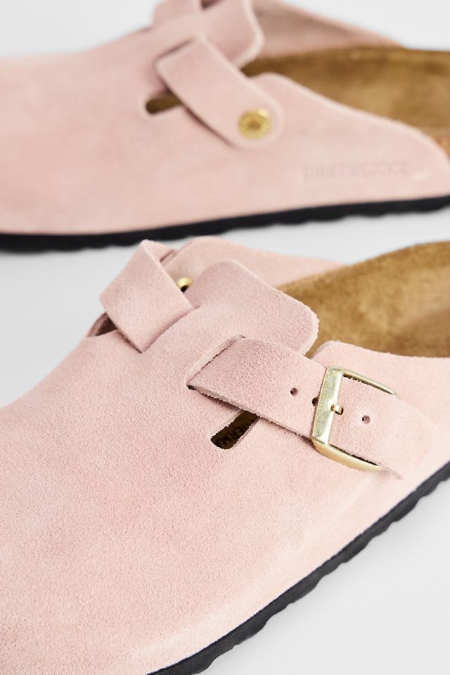 Zuecos Boston de Gamuza Rosa Birkenstock #4