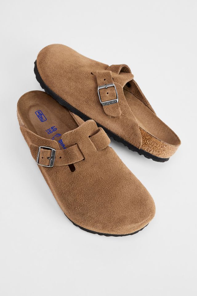Birkenstock Dark Tea Boston Clogs