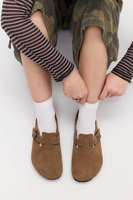 Sabots Boston Birkenstock Dark Tea