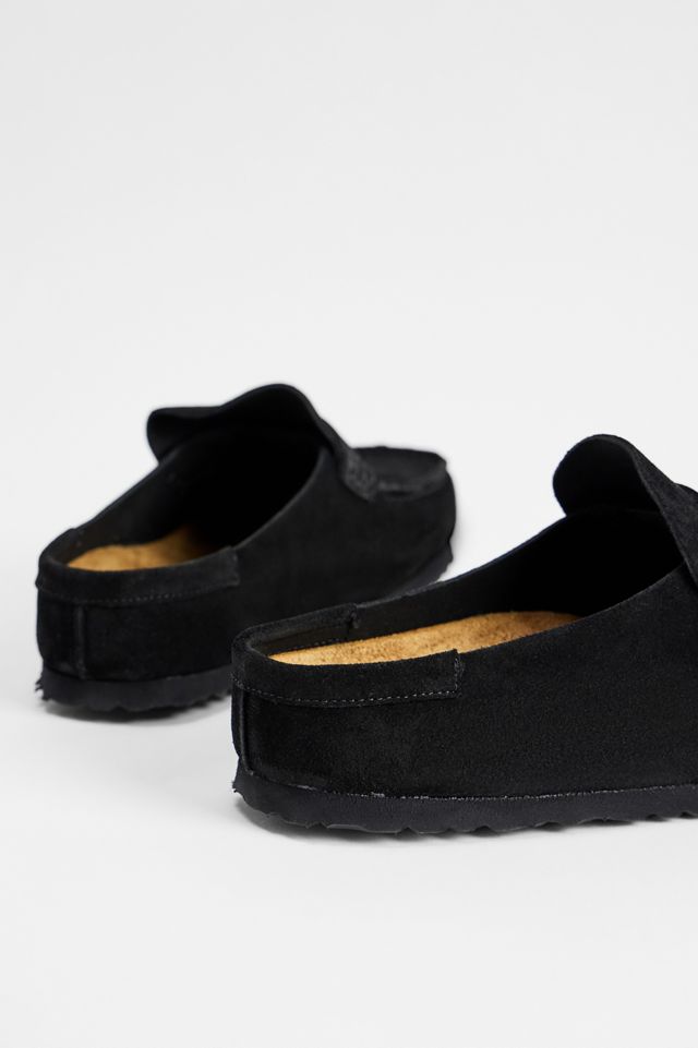 Birkenstock Black Naples Wrapped Suede Shoes #3