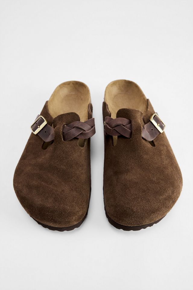 Zuecos Boston Trenzados Marrones Birkenstock #1