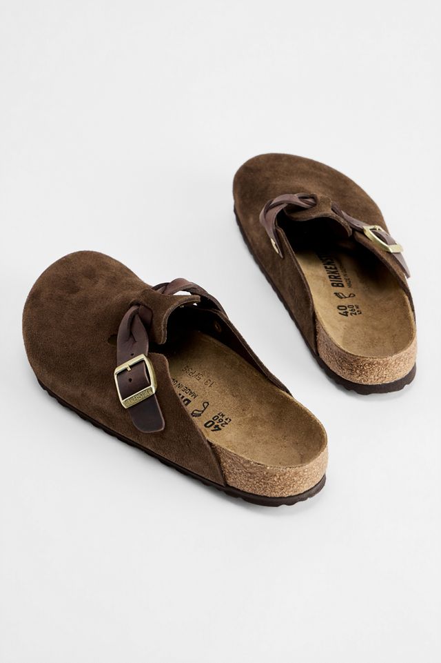 Zuecos Boston Trenzados Marrones Birkenstock #4