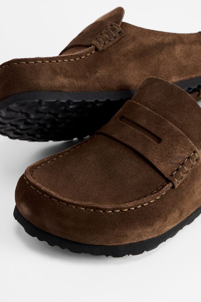 Chaussures Naples enveloppées brunes Birkenstock #4