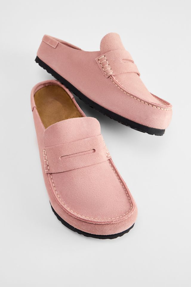 Chaussures Naples en daim rose argile Birkenstock #1