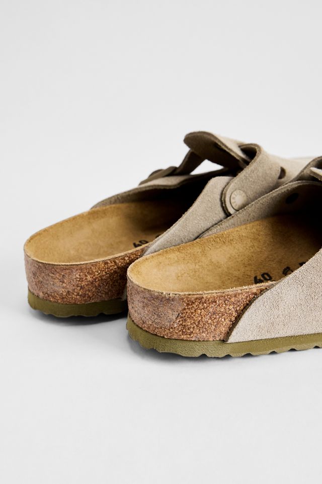 Zoccoli Boston Birkenstock Kaki Sbiadito #3