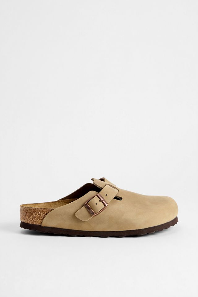 Birkenstock Boston Clogs aus geöltem Leder in Tabak #4