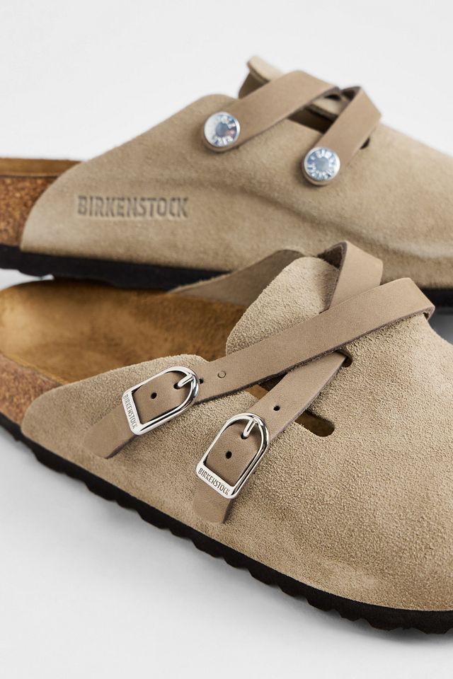 Birkenstock Taupe Blair Schnallen-Clogs #1