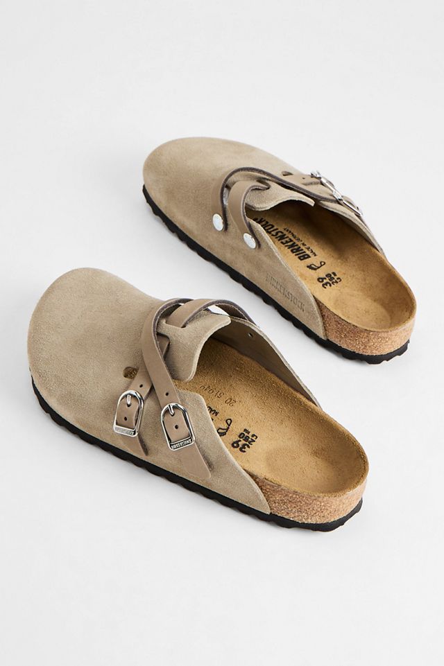 Birkenstock Taupe Blair Schnallen-Clogs #3