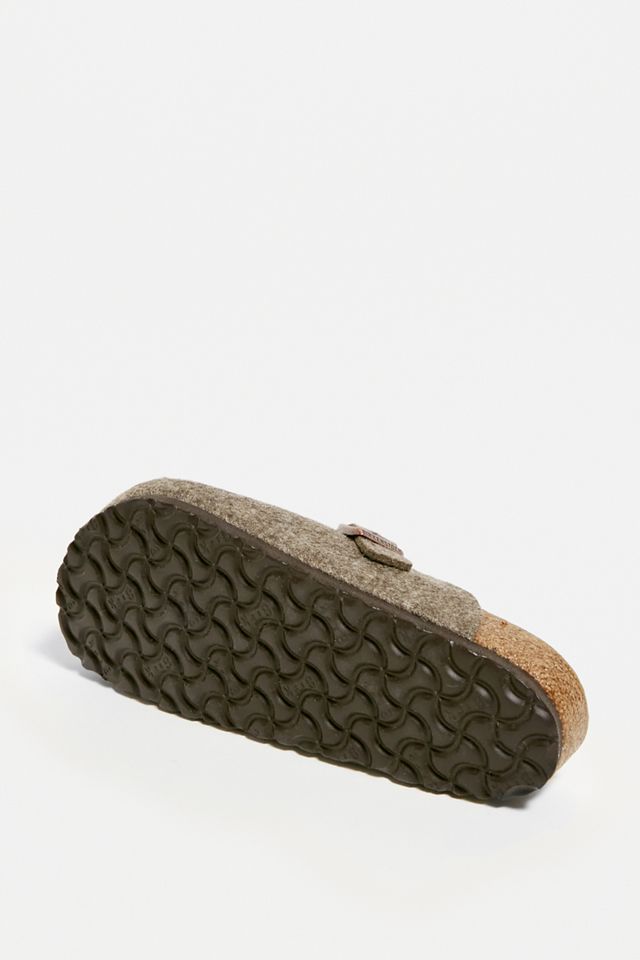 Birkenstock Brown Boston Wool Clogs #4