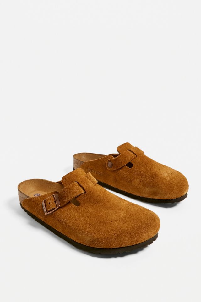 Boston Soft Footbed Suede Leather Mink