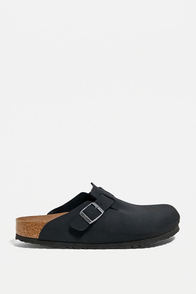 Birkenstock Black Vegan Boston Clogs #2