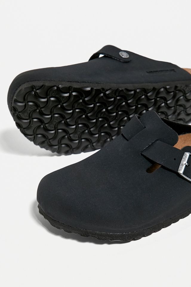Birkenstock Black Vegan Boston Clogs #3