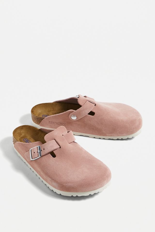 Birkenstock Zoccoli in camoscio rosa argilla di Boston  #1