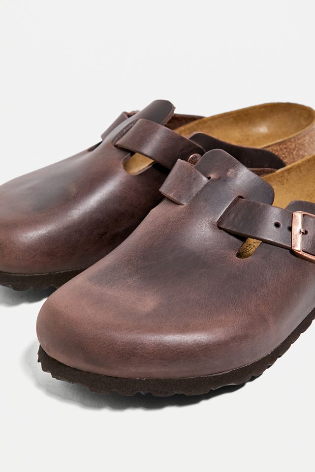 Birkenstock Boston Habana Oiled Leather Clogs #2
