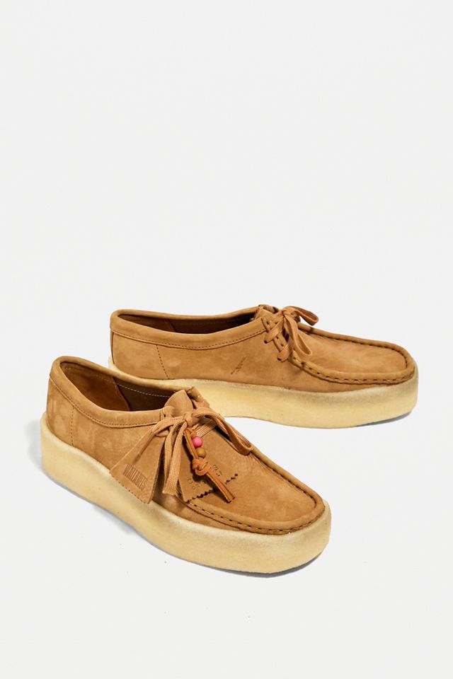 Clarks Wallabee Cup Tan Nubuck Shoes #2