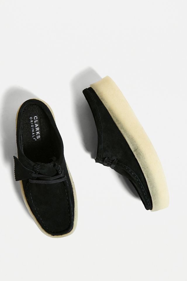 Clarks Originals Wallabee Black Suede Cup Lo Shoes   #1