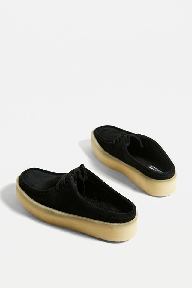 Clarks Originals Wallabee Black Suede Cup Lo Shoes   #3