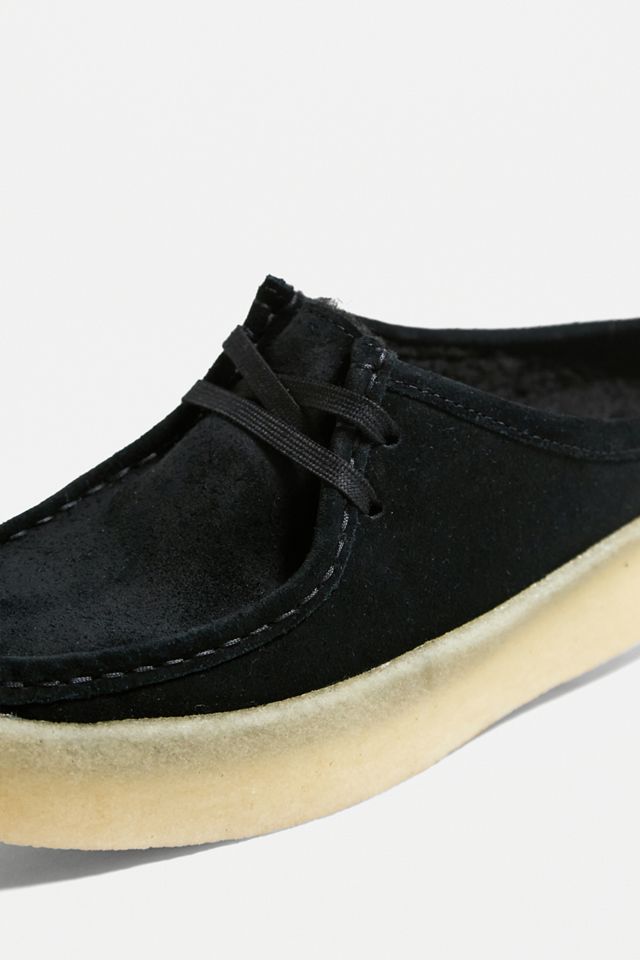 Clarks Originals Wallabee Black Suede Cup Lo Shoes   #4