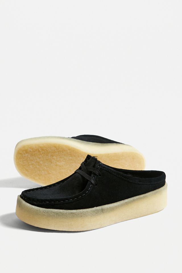Clarks Originals Wallabee Black Suede Cup Lo Shoes   #5