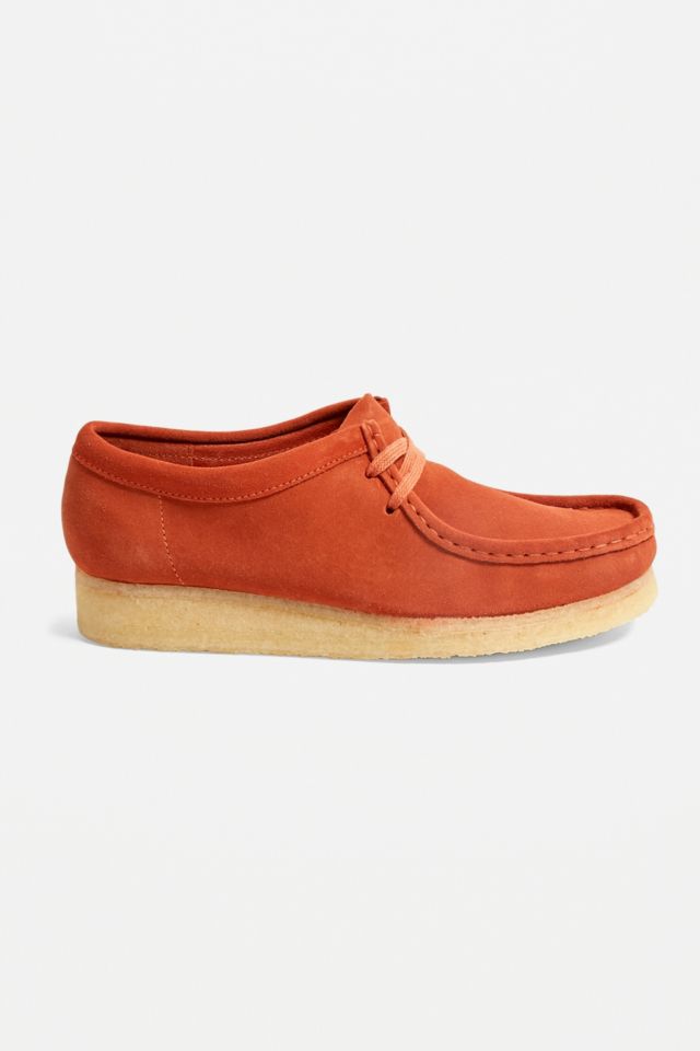 Burnt orange outlet wallabees