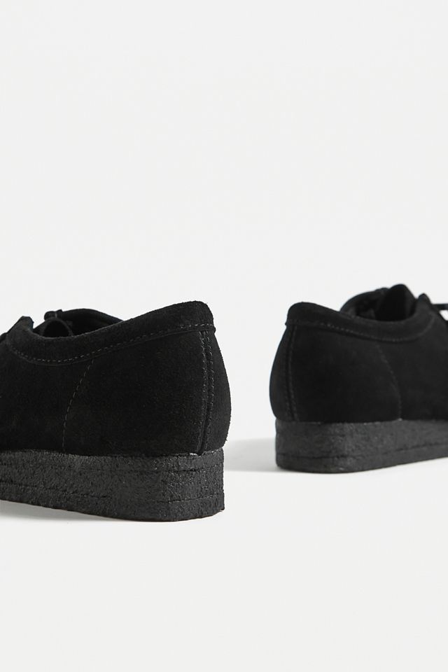 Clarks Originals Wallabee Nero Camoscio Scarpe #4
