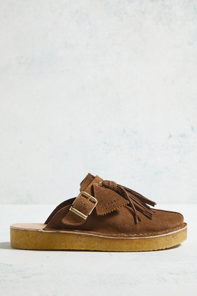 Clarks Originals Caramel Trek Mules #2
