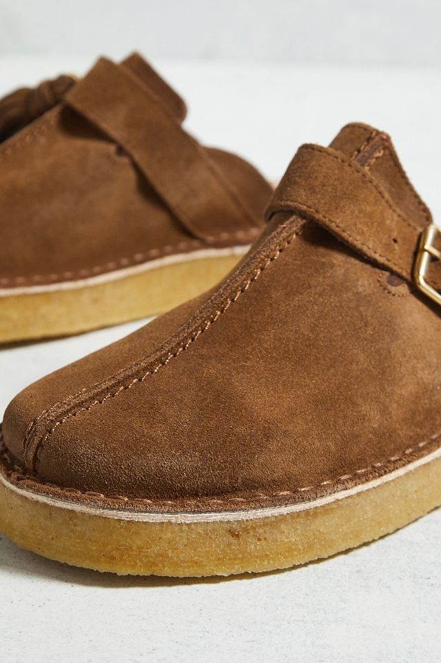 Clarks Originals Caramel Trek Mules #4