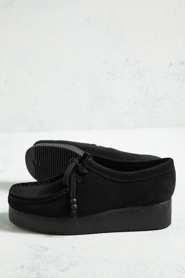 Clarks Originals Wallacraft Bee Black Suede Shoes | Urban