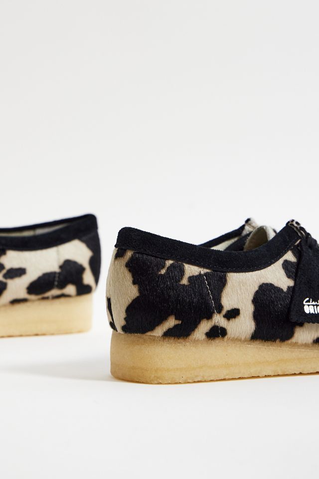 Zapatos Clarks Wallabee de Estampado de Vaca #3