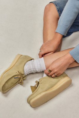 Chaussures en daim Maple Wallabee en taille: UK 4 - Clarks Originals - Modalova