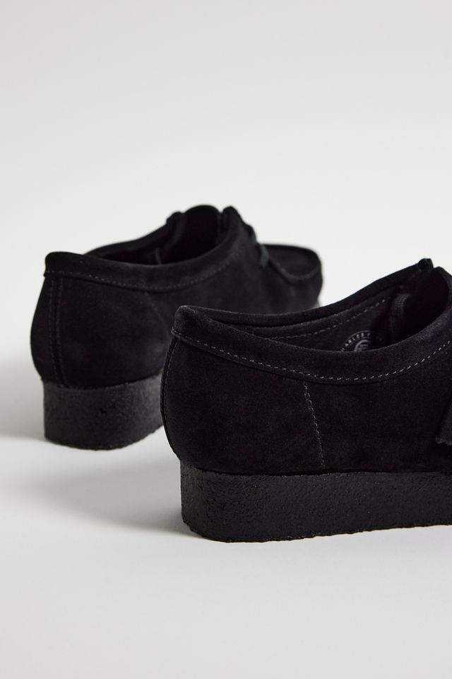 Clarks Originals Wallabee Black Suede Shoes #3