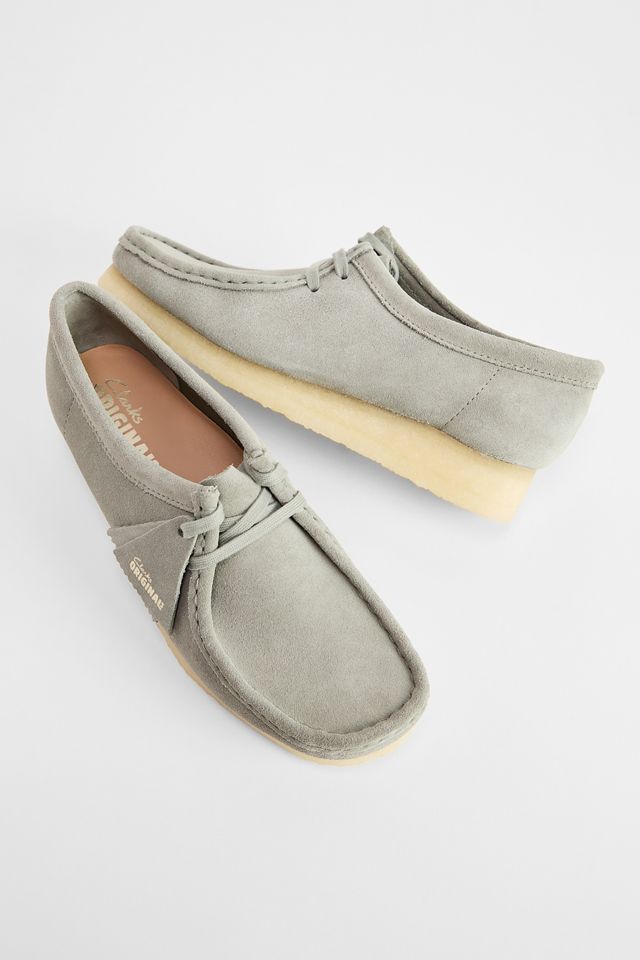 Clarks Originals Grey Wallabee Suede Shoes #1