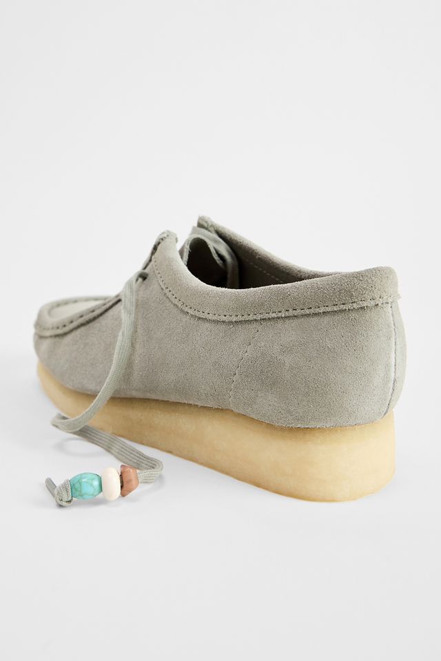 Clarks Originals Grey Wallabee Suede Shoes #3