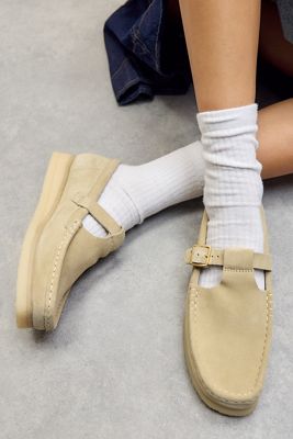 Clarks Originals Maple Wallabee T-Bar Shoes