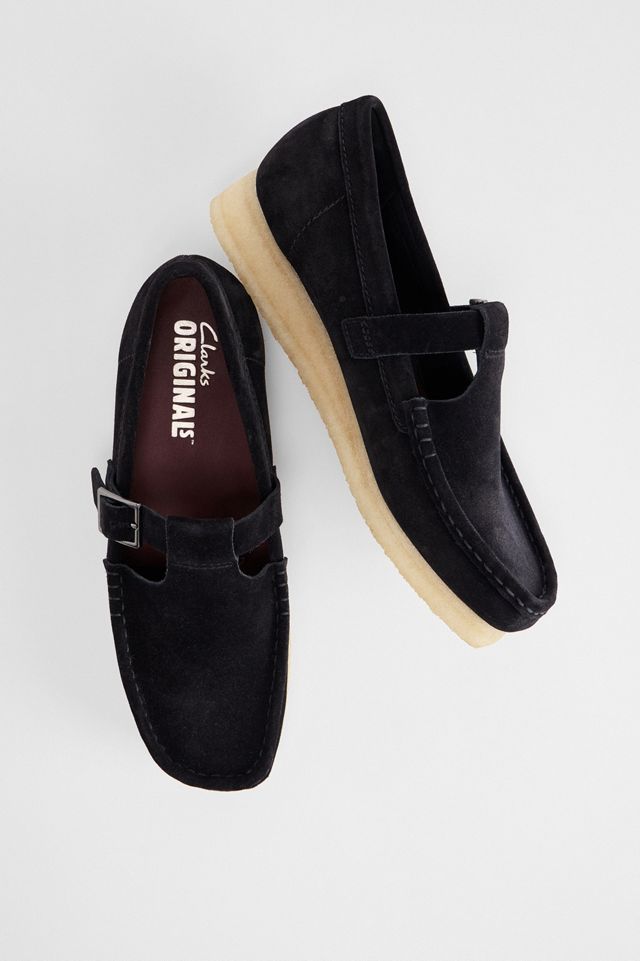 Clarks Originals Scarpe Nere Wallabee T Bar #2
