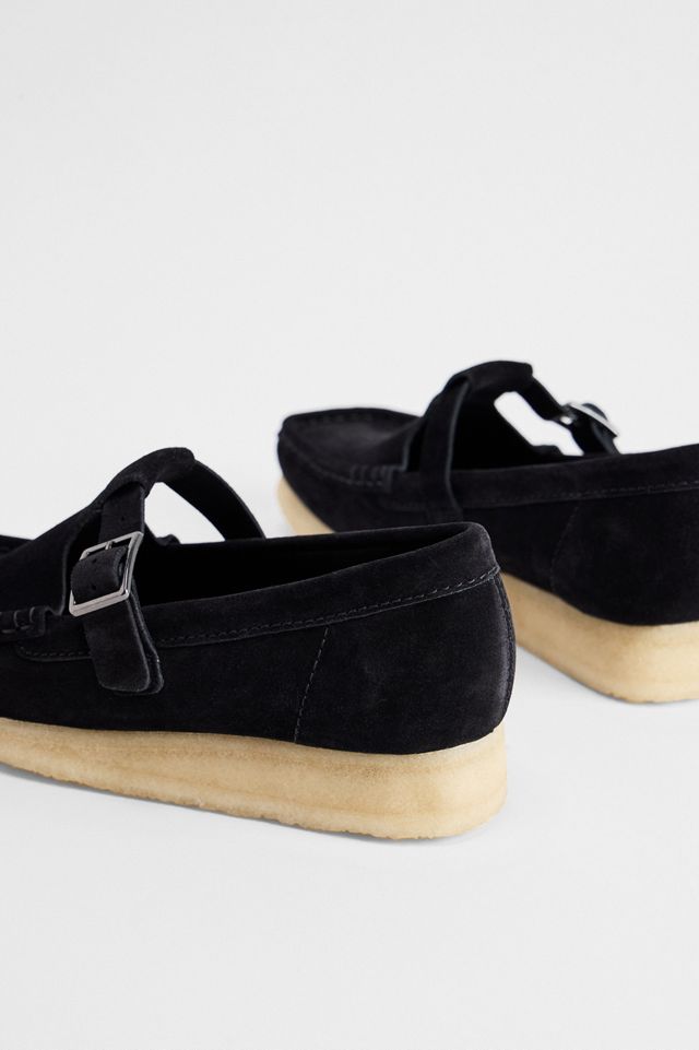 Clarks Originals Scarpe Nere Wallabee T Bar #4