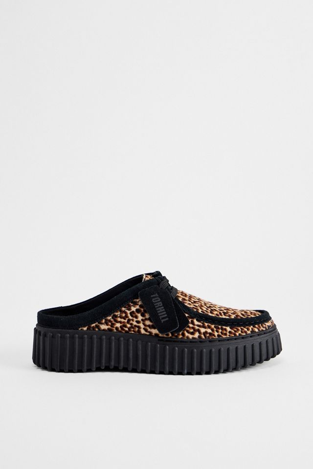 Zoccoli Torhill Clarks Originals con Stampa Leopardata #2