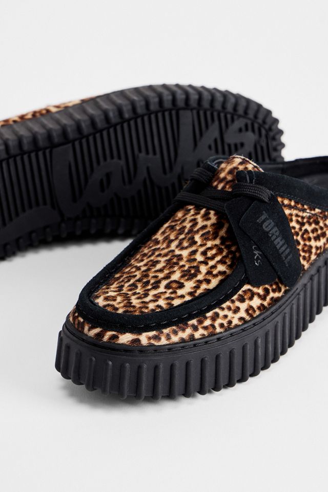 Zoccoli Torhill Clarks Originals con Stampa Leopardata #3