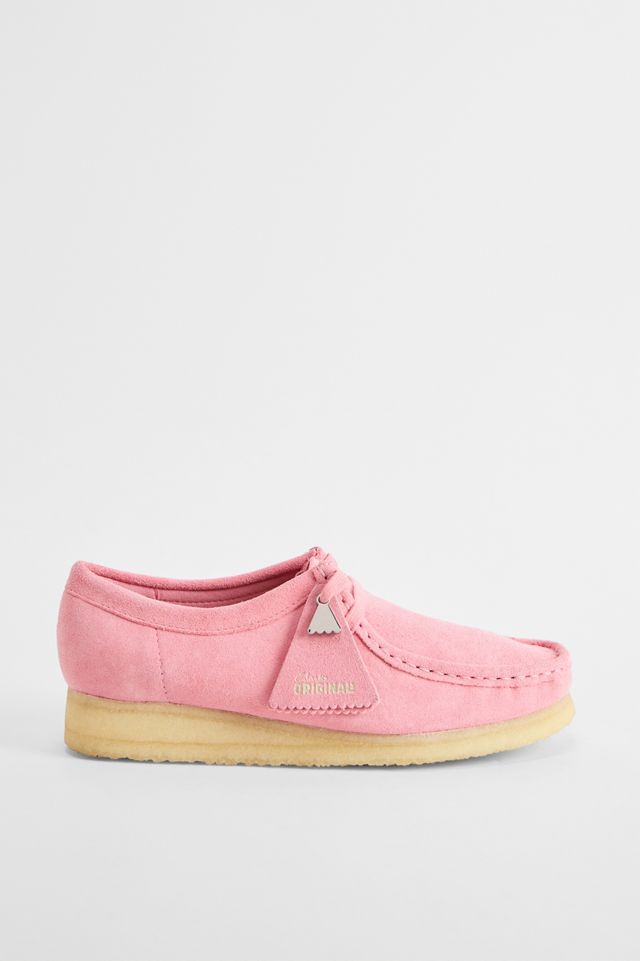 Clarks Originals Pink Suede Wallabee Shoes #2