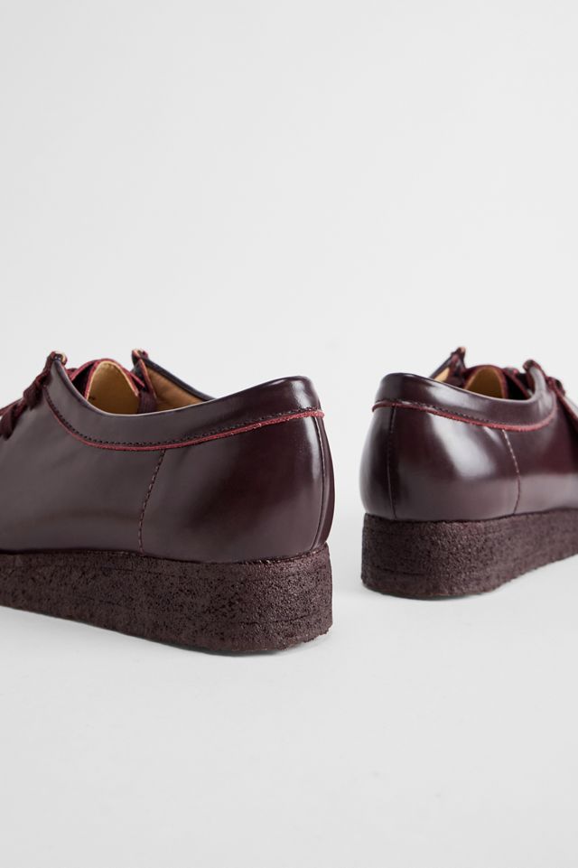 Clarks Originals Zapatos Wallabee de Cuero Morado #2