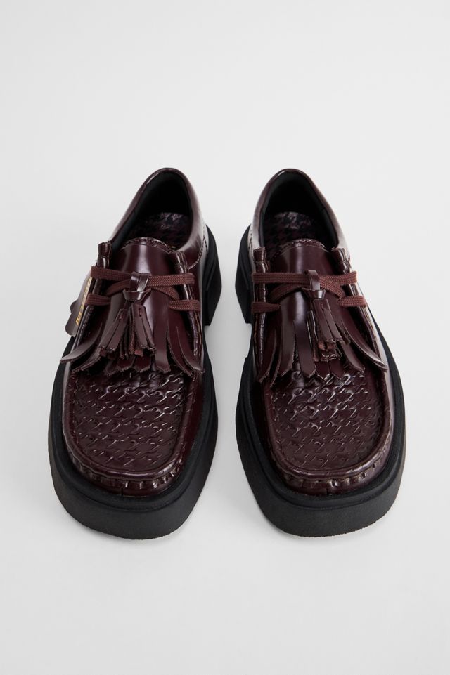 Clarks Originals Purple Torview Leather Shoes #3