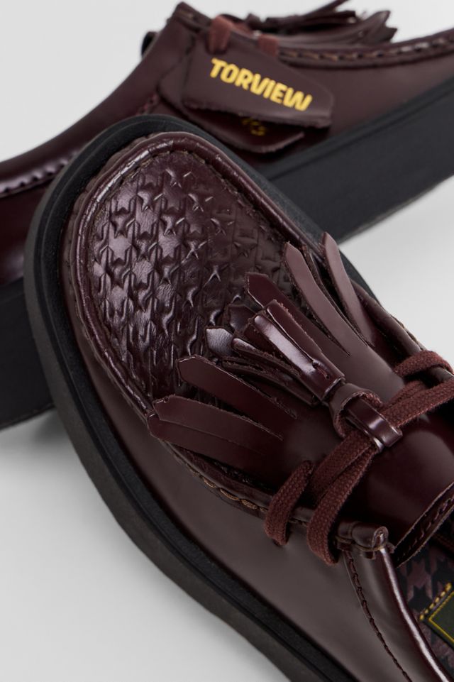 Clarks Originals Purple Torview Leather Shoes #2