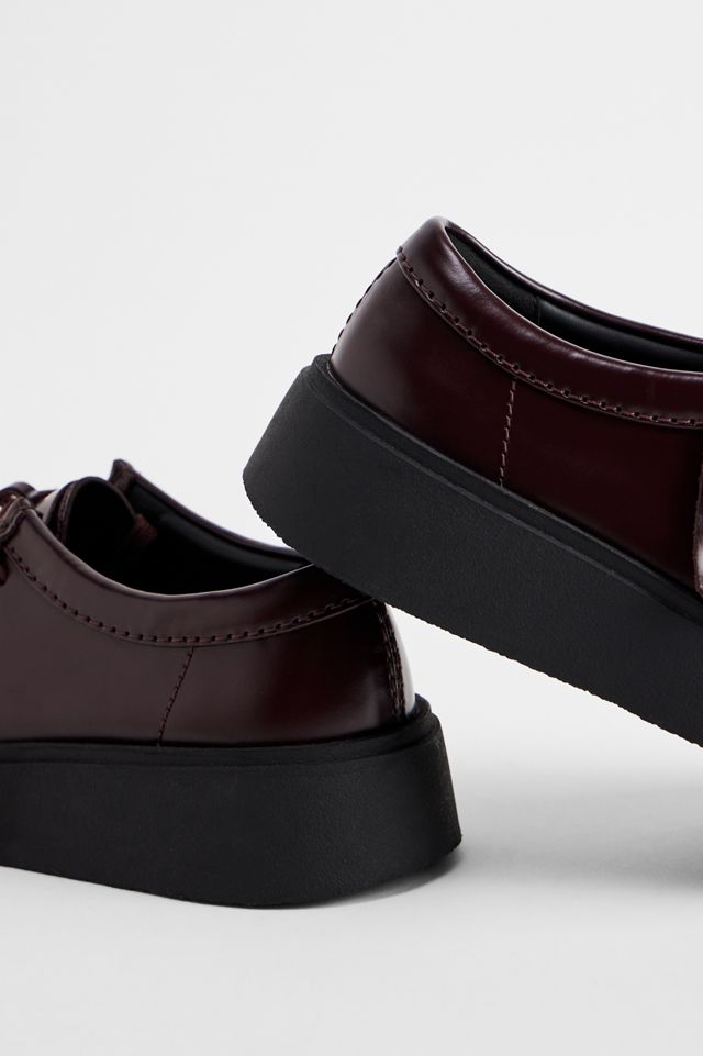 Clarks Originals Purple Torview Leather Shoes #4